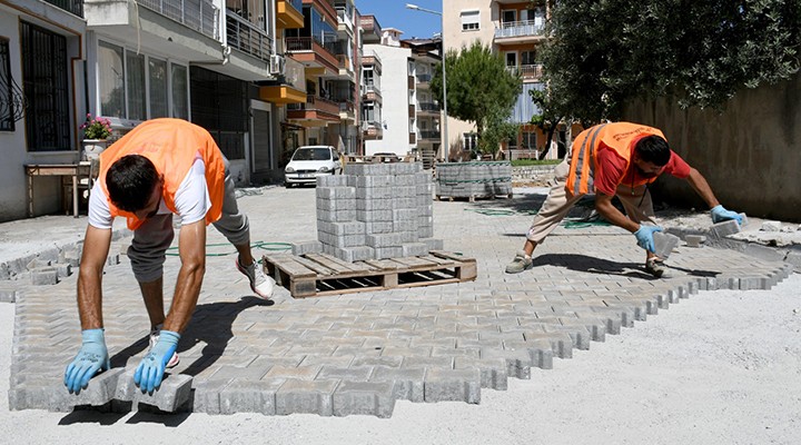 Kuşadası Davutlar da hizmet seferberliği...