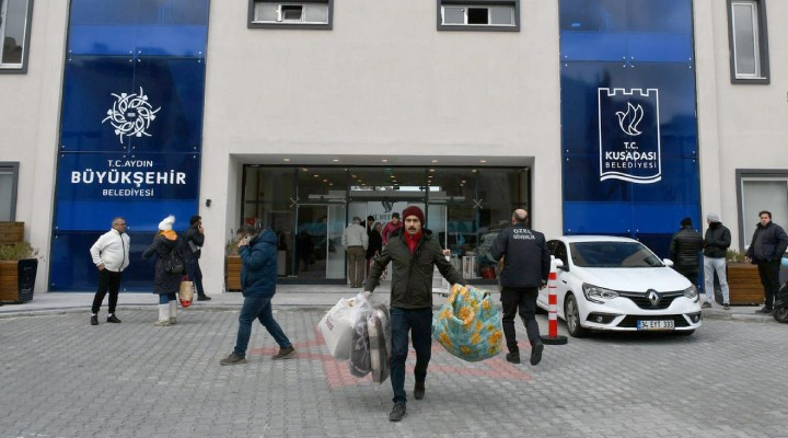 Kuşadası depremzedeler için tek yürek oldu!