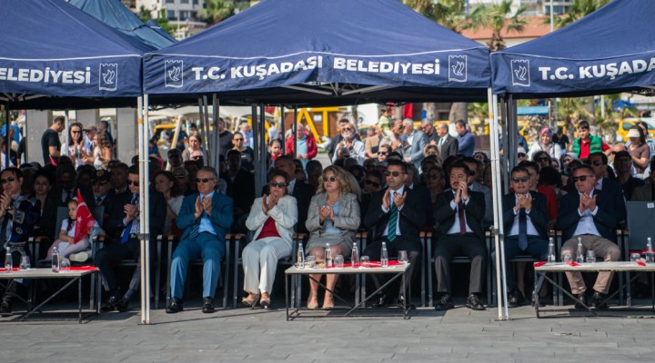 Kuşadası nda 19 Mayıs coşkuyla kutlandı