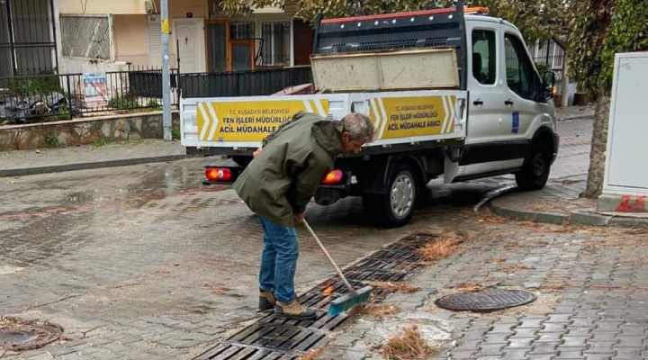 Kuşadası nda sağanak teyakkuzu!