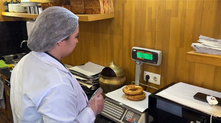 Kuşadası nda simit fiyatları denetimden geçti