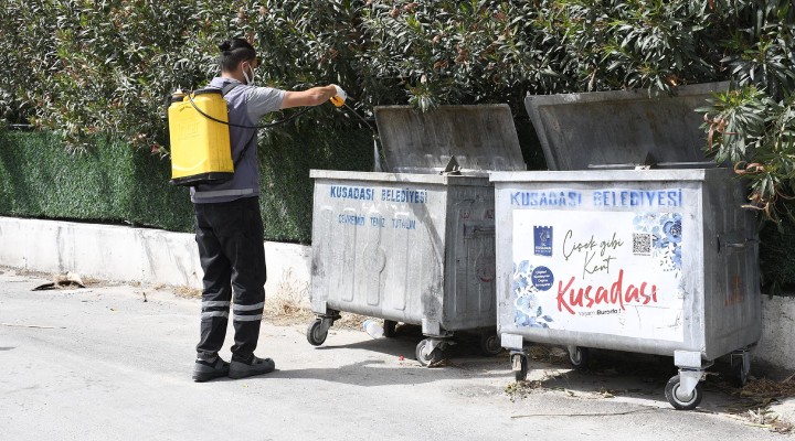 Kuşadası nda sivrisinek ve haşereyle mücadele!