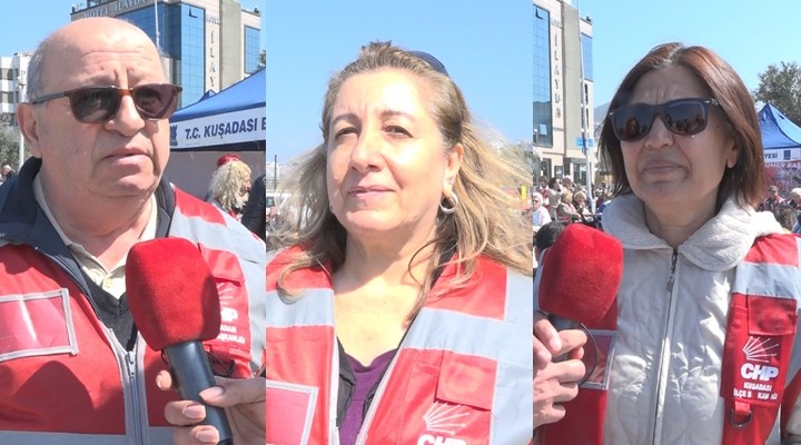 Kuşadası nda vatandaşlar adalet ve demokrasi nöbetinde