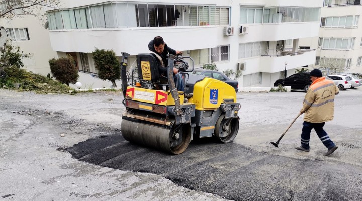 Kuşadası nda yol yapım seferberliği!