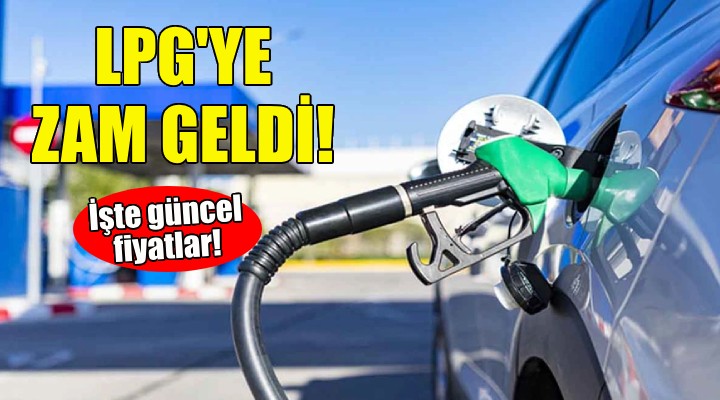 LPG ye zam geldi!