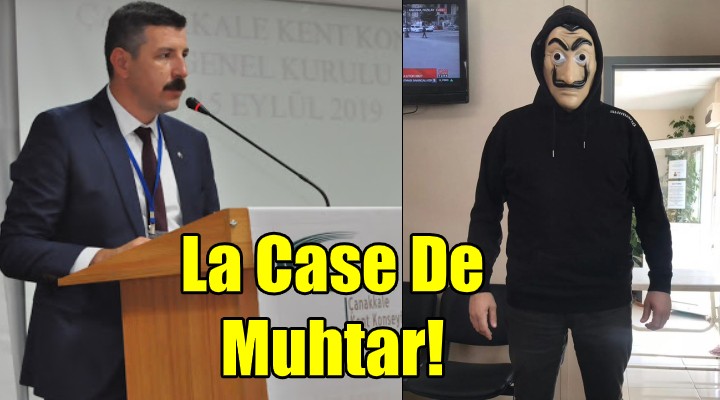La Case De Muhtar dan maskeli protesto