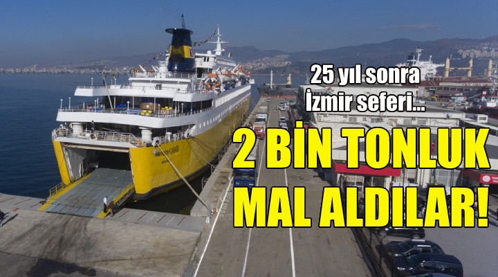 Libyalılar İzmir den 2 bin ton mal aldı!