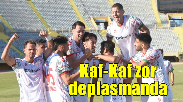 Lider Karşıyaka zor deplasmanda