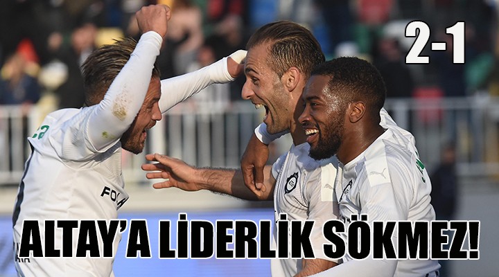 Altay a liderlik sökmez...