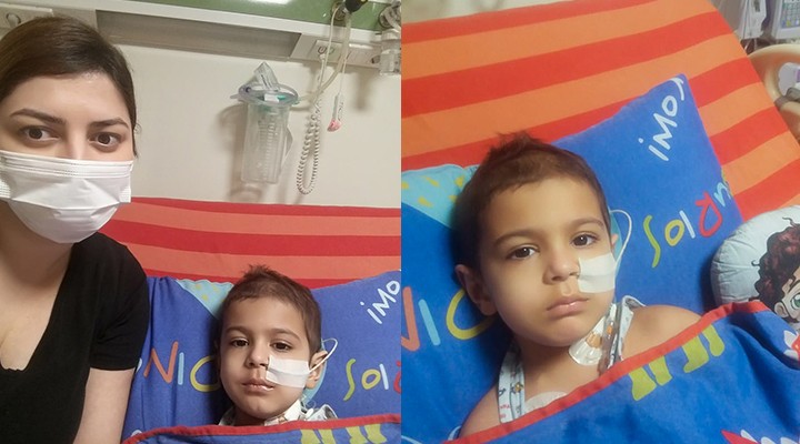 Lösemi hastası Azerbaycanlı minik Şahin İzmir de şifa buldu