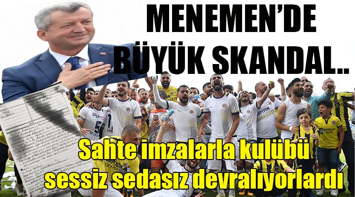 MENEMEN DE BÜYÜK SKANDAL...