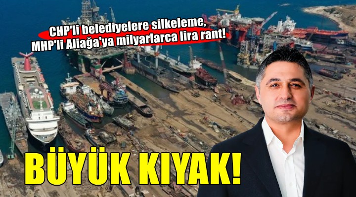 MHP li Aliağa Belediyesi ne büyük kıyak!
