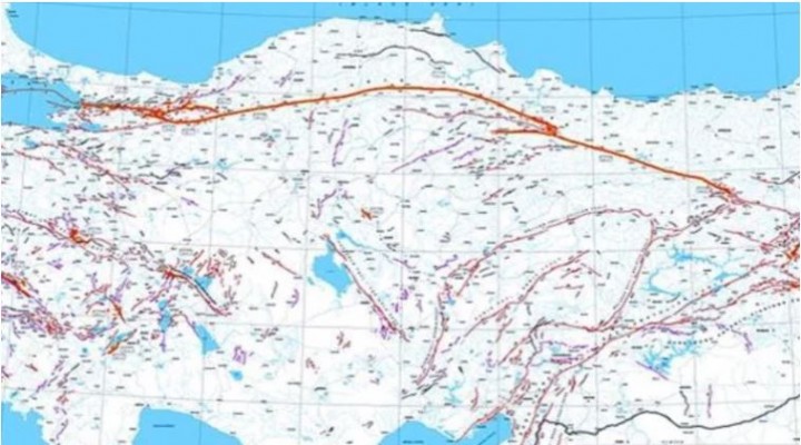 MTA yenilenmiş diri fay haritalarını yayımladı