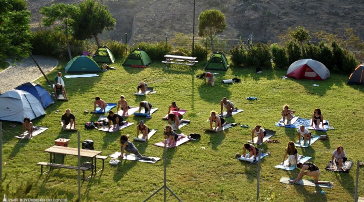 Macera Parkı nda yoga festivali
