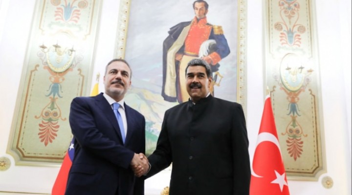 Maduro, Hakan Fidan ile görüştü