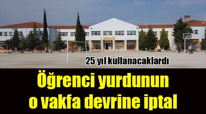 Mahkeme, imam hatip yurdunun o vakfa devrine izin vermedi... LAİKLİK VURGUSU...