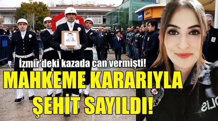 Mahkeme kararıyla şehit sayıldı!