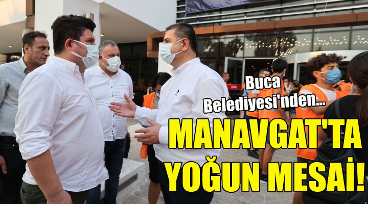 Manavgat ta yoğun mesai!