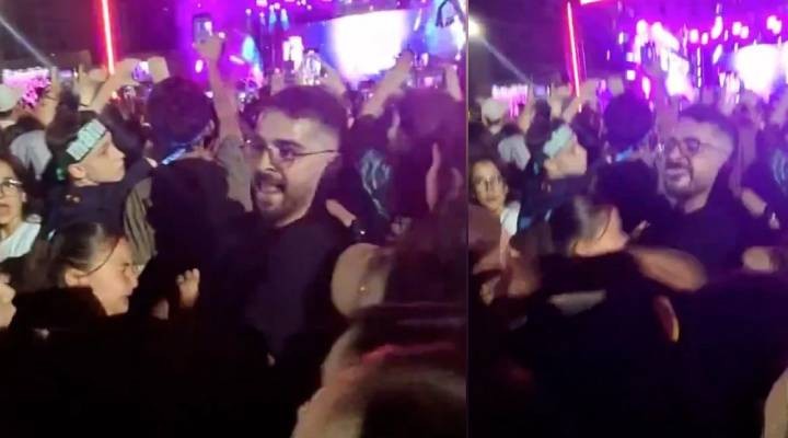 Manifest konserinde kadına şiddet! Ortalık karıştı