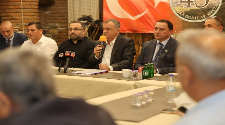 Manisa Dostlar Meclisi Başkan Balaban ı konuk etti