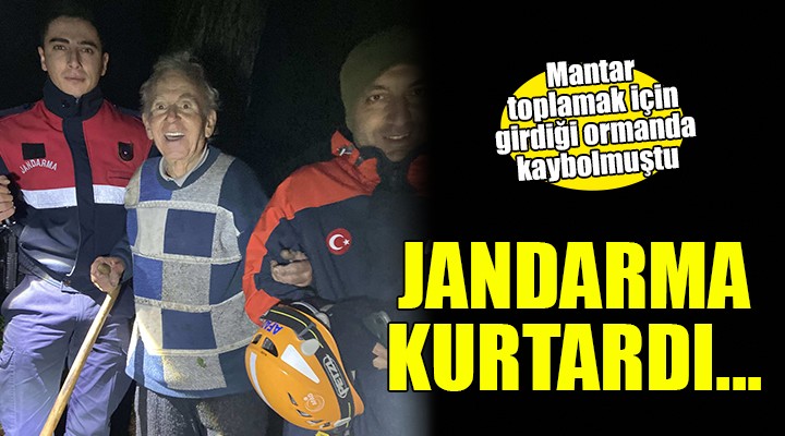 Mantar toplamak için girdiği ormanda kaybolan yaşlı adam kurtarıldı!