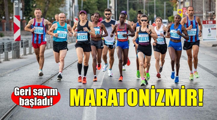 Maratonİzmir için geri sayım başladı!