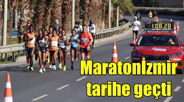 Maratonİzmir tarihe geçti