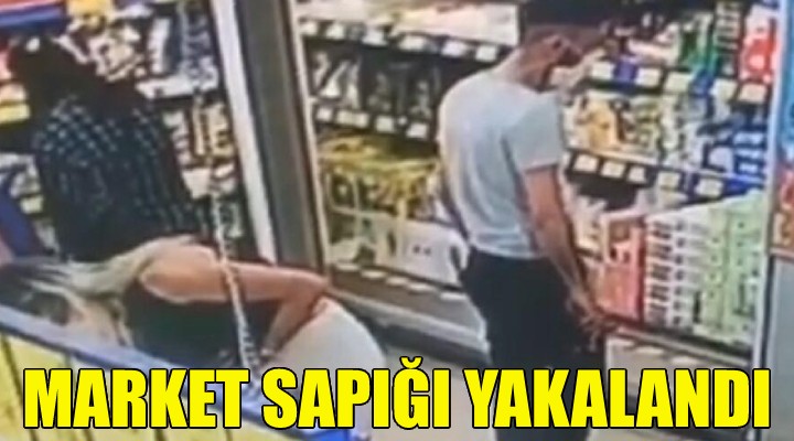 Market sapığı yakalandı!