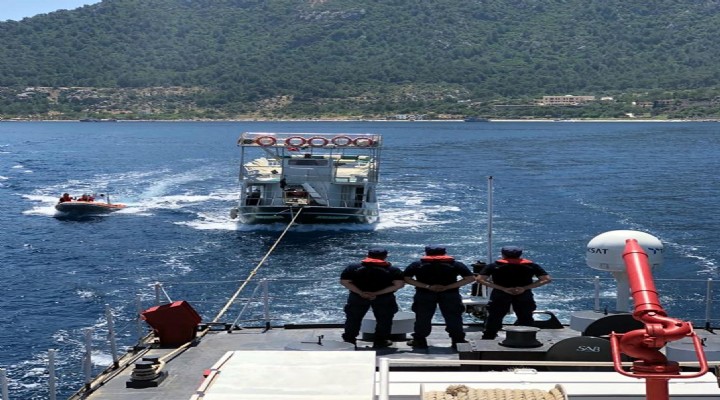 Marmaris te faciadan kıl payı dönüldü