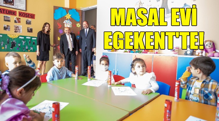 Masal Evi projesi Çiğli Egekent’e de ulaştı!