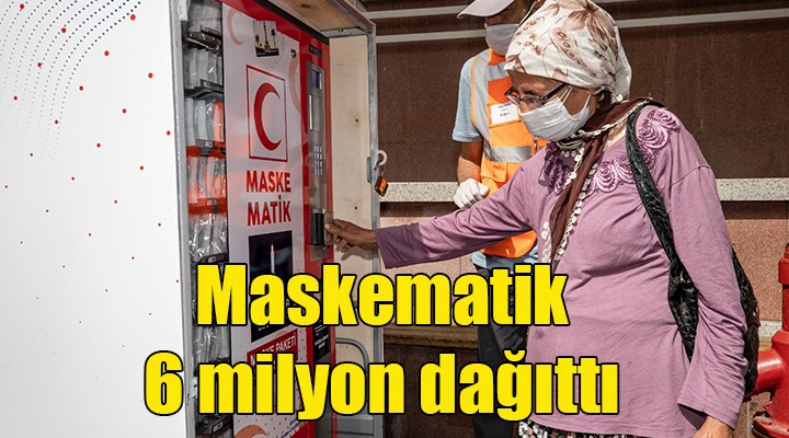 Maskematik 6 milyon dağıttı