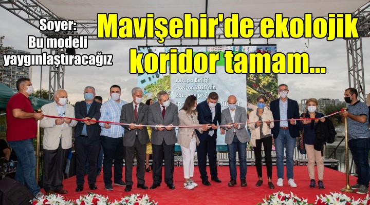 Mavişehir de ekolojik koridor tamam!