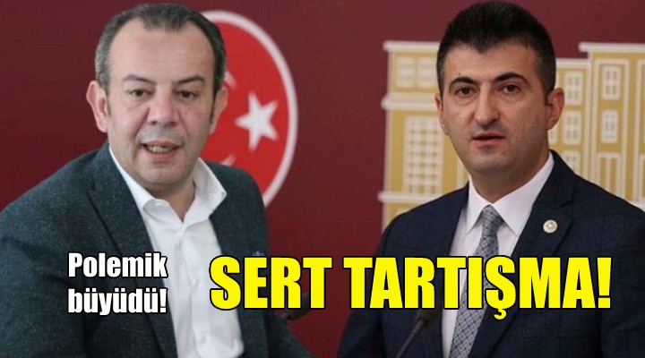 Mehmet Ali Çelebi ile Tanju Özcan arasında sert tartışma!