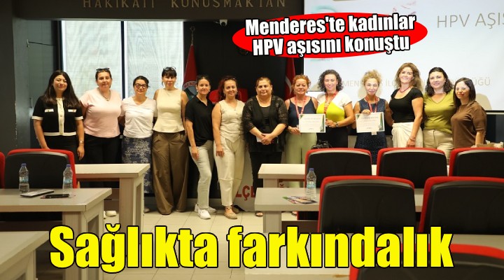Menderes Belediyesi’nde kadın sağlığı eğitimi