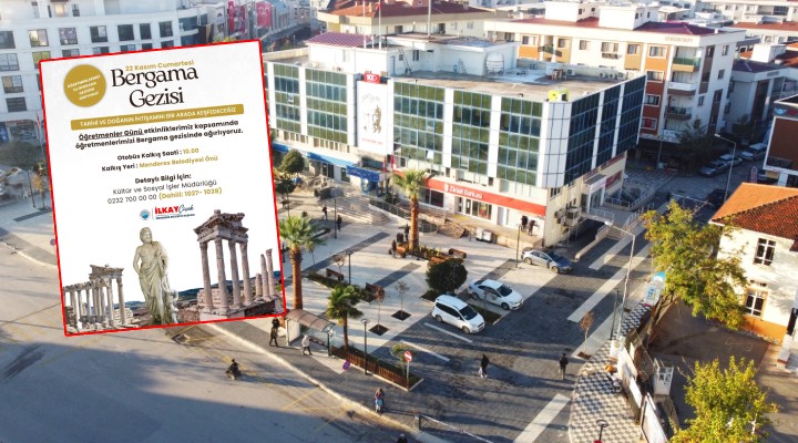 Menderes Belediyesi’nden Öğretmenler Günü hediyesi