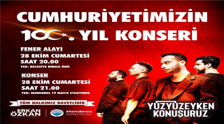 Menderes Cumhuriyet’in 100. yılına hazırlanıyor!