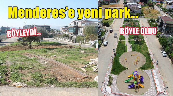 Menderes e yeni park