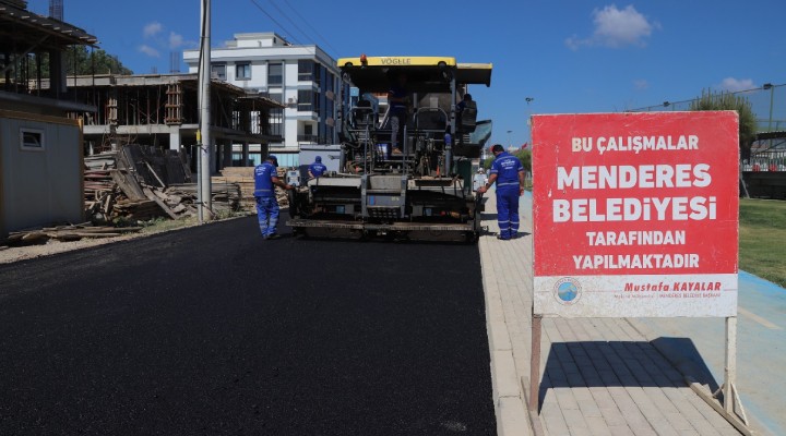 Menderes te asfalt seferberliği!