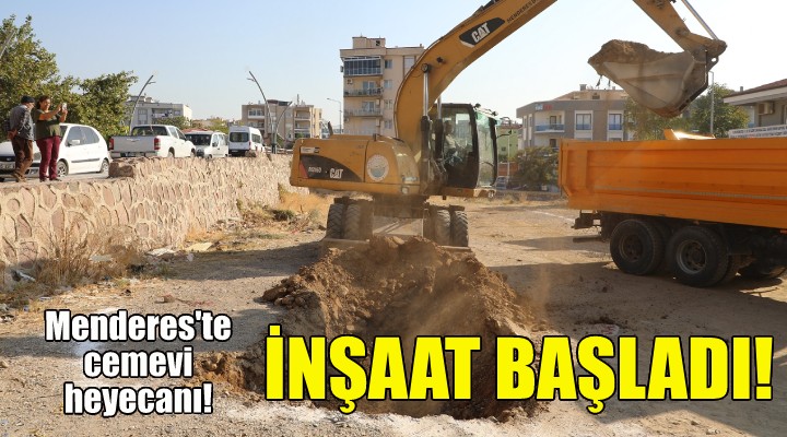 Menderes te cemevi inşaatı başladı!