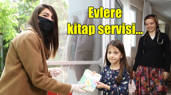 Menderes’te evlere kitap servisi