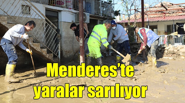 Menderes’te selin yaraları sarılıyor