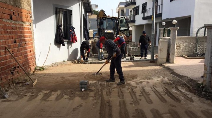 Menderes’te yol yapım seferberliği!