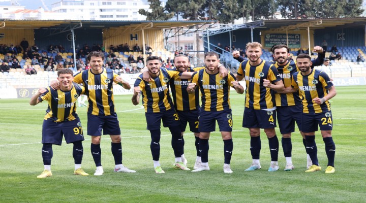 Menemen FK galibiyete kilitlendi