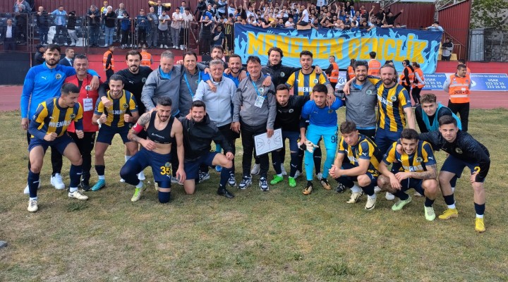 Menemen FK Play-Off yolcusu!