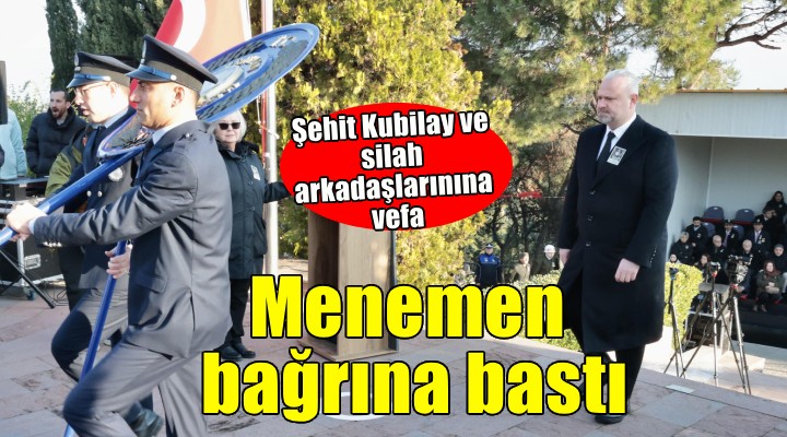 Menemen, Şehit Kubilay ve silah arkadaşlarını bağrına bastı
