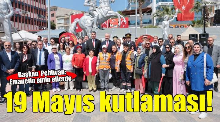 Menemen de 19 Mayıs coşkusu yaşandı