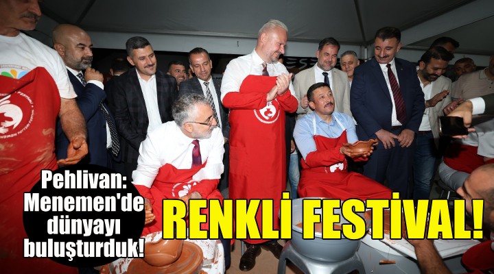 Menemen de renkli festival!