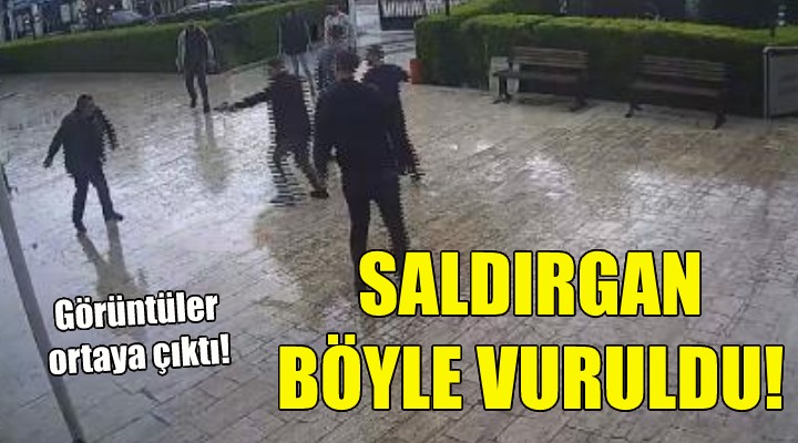 Menemen deki bıçaklı saldırgan böyle vuruldu!