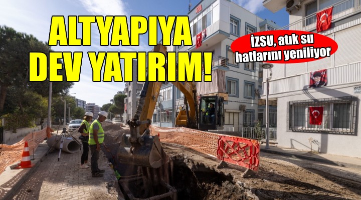 Menemen’de altyapıya dev yatırım...