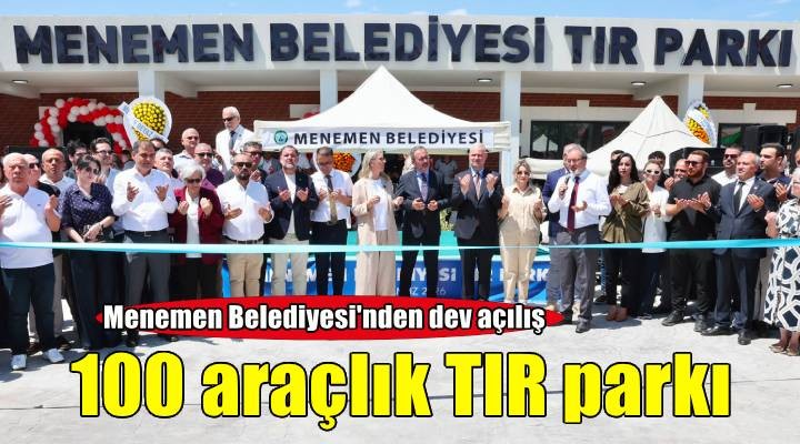 Menemen’de dev açılış